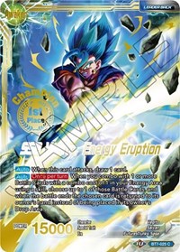 Son Goku & Vegeta // SSB Vegito, Energy Eruption (Championship Final 2019) (1st Place) (BT7-025_PR) [Tournament Promotion Cards] | Black Swamp Games