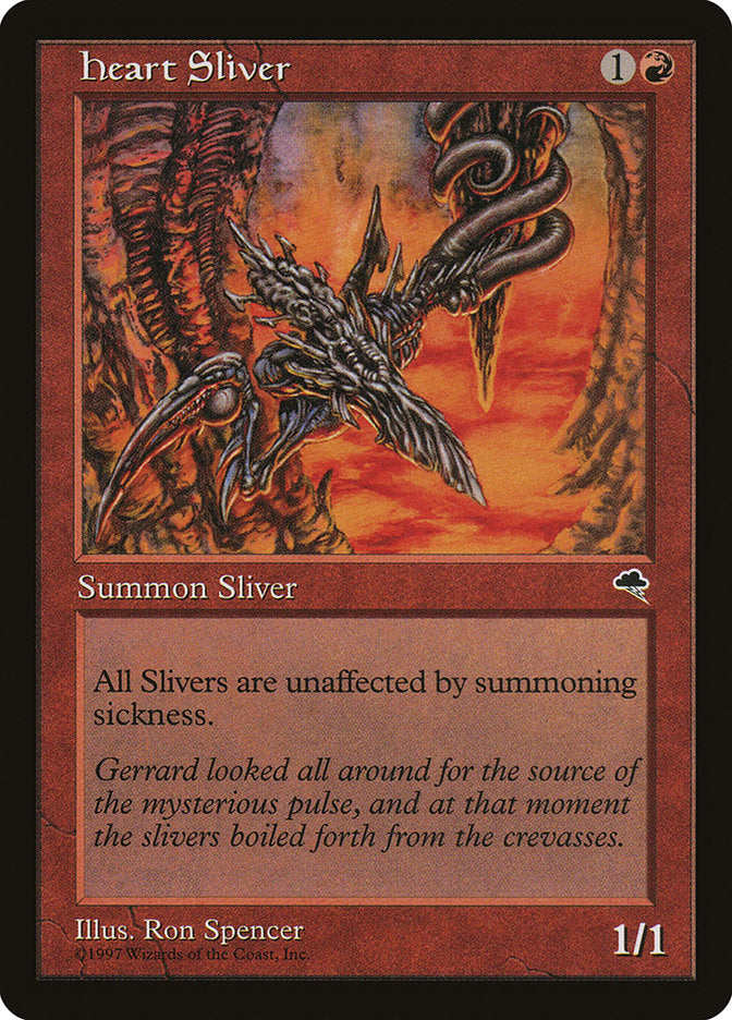 Heart Sliver [Tempest] | Black Swamp Games