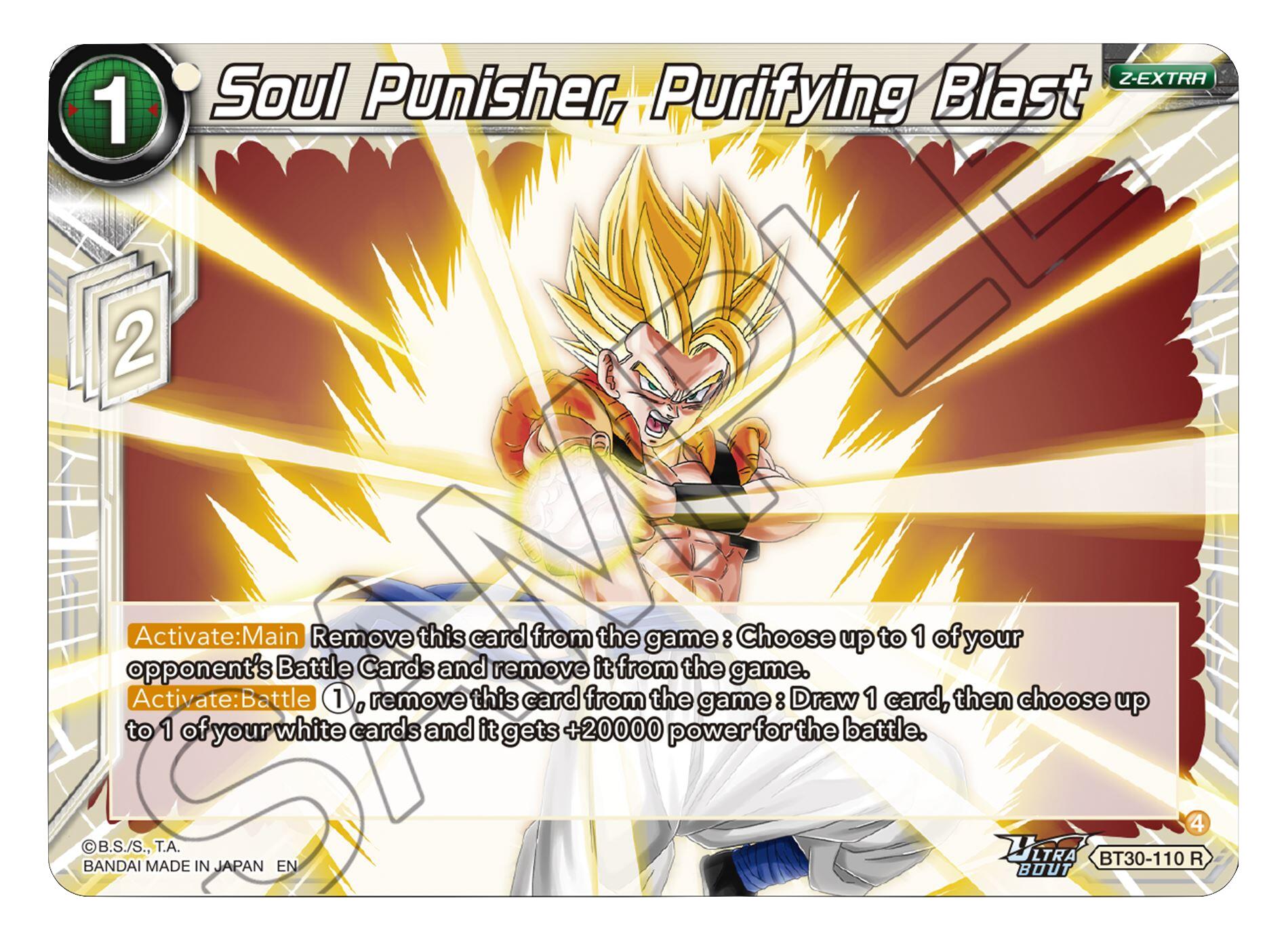 Soul Punisher, Purifying Blast (BT30-110) [Three Glorious Fighters] | Black Swamp Games