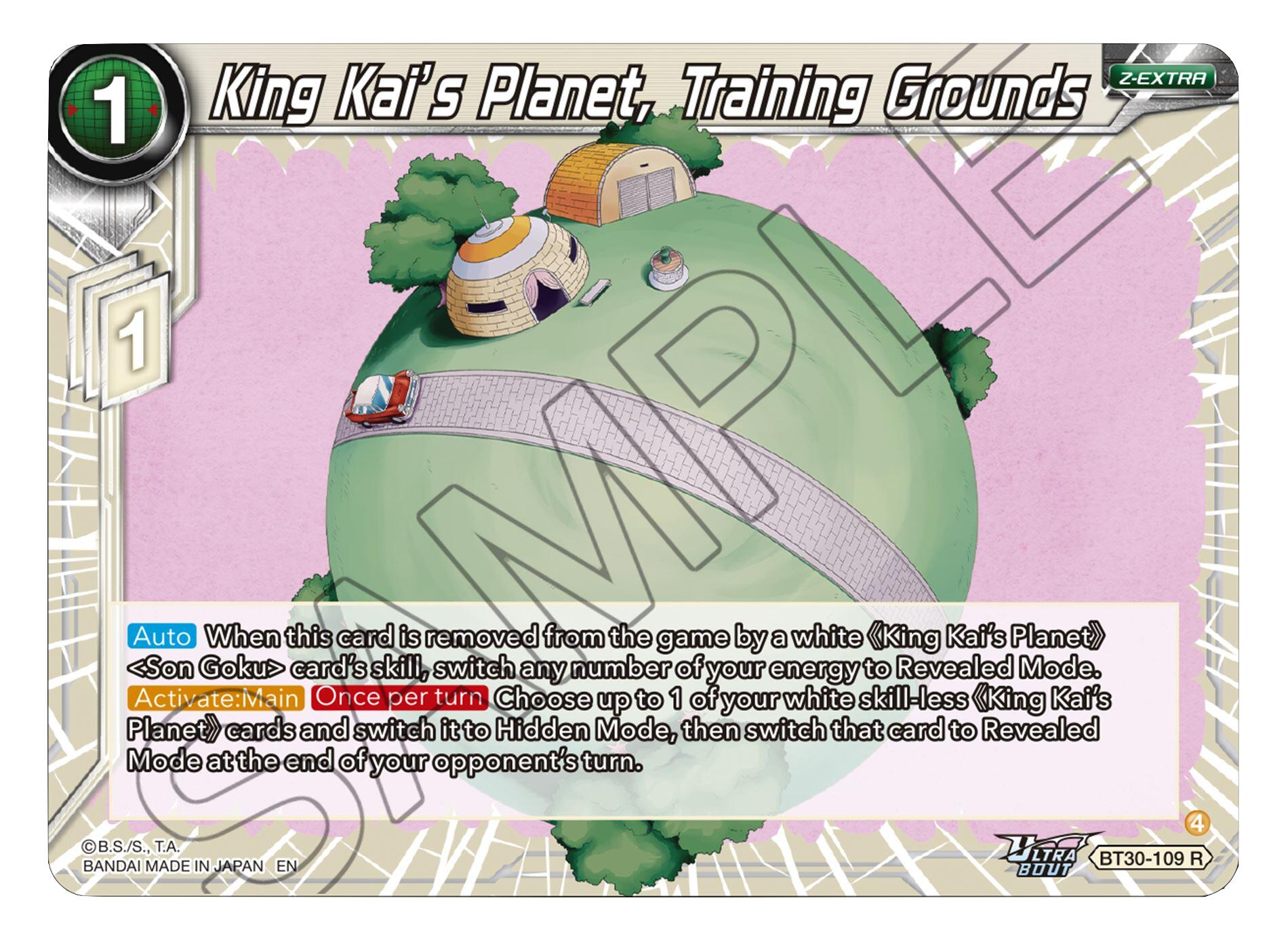 King Kai's Planet, Training Grounds (BT30-109) [Three Glorious Fighters] | Black Swamp Games