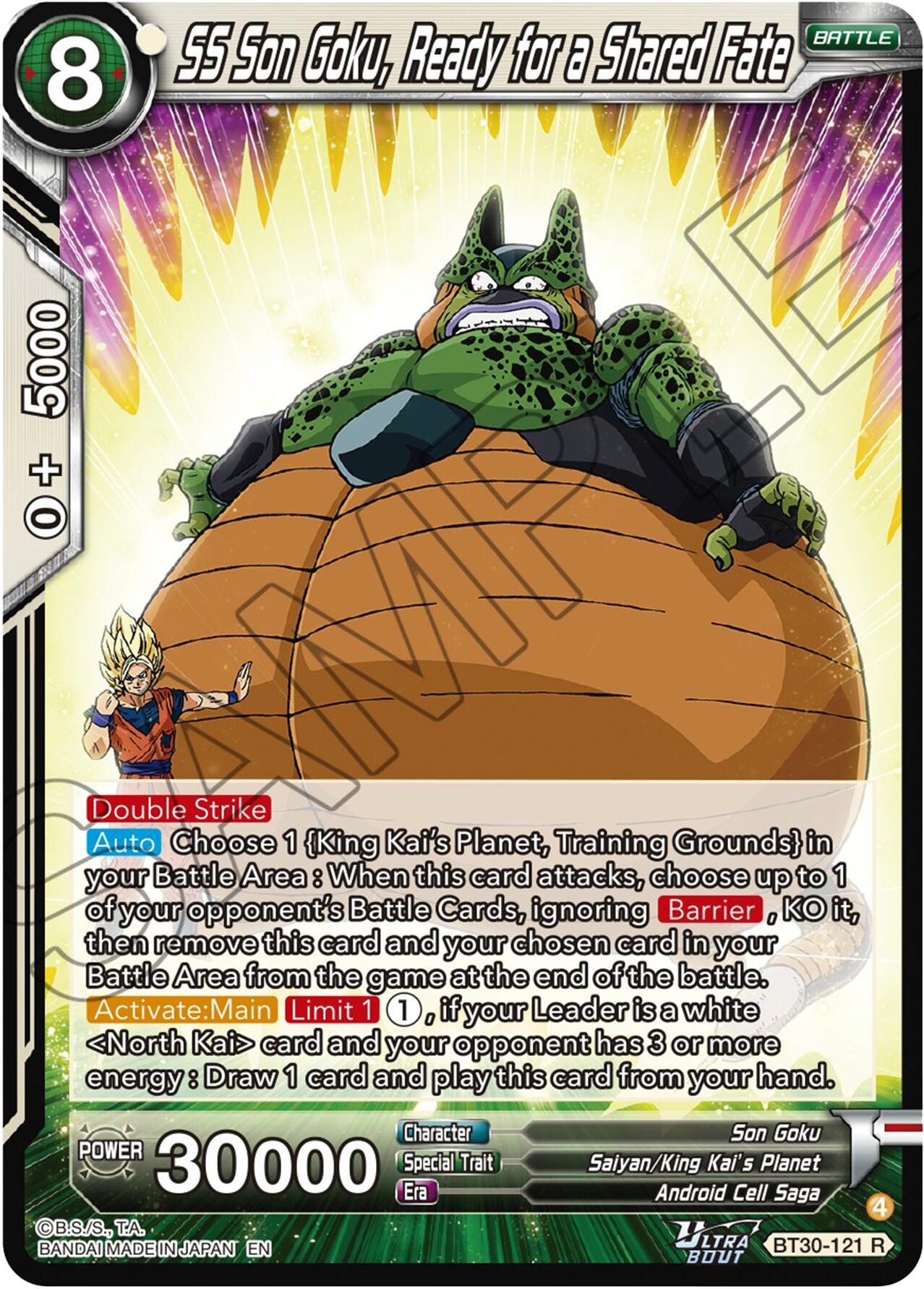 SS Son Goku, Ready for a shared Fate (BT30-121) [Three Glorious Fighters] | Black Swamp Games