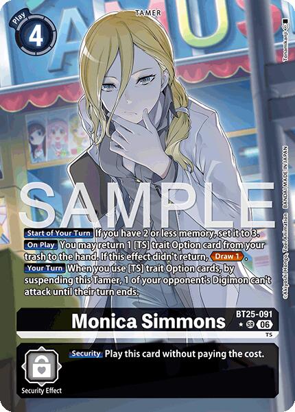 Monica Simmons [BT25-091] (Alternate Art) [Dual Revolution] | Black Swamp Games
