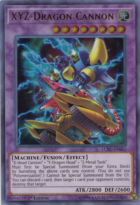 XYZ-Dragon Cannon [LCKC-EN061] Ultra Rare | Black Swamp Games