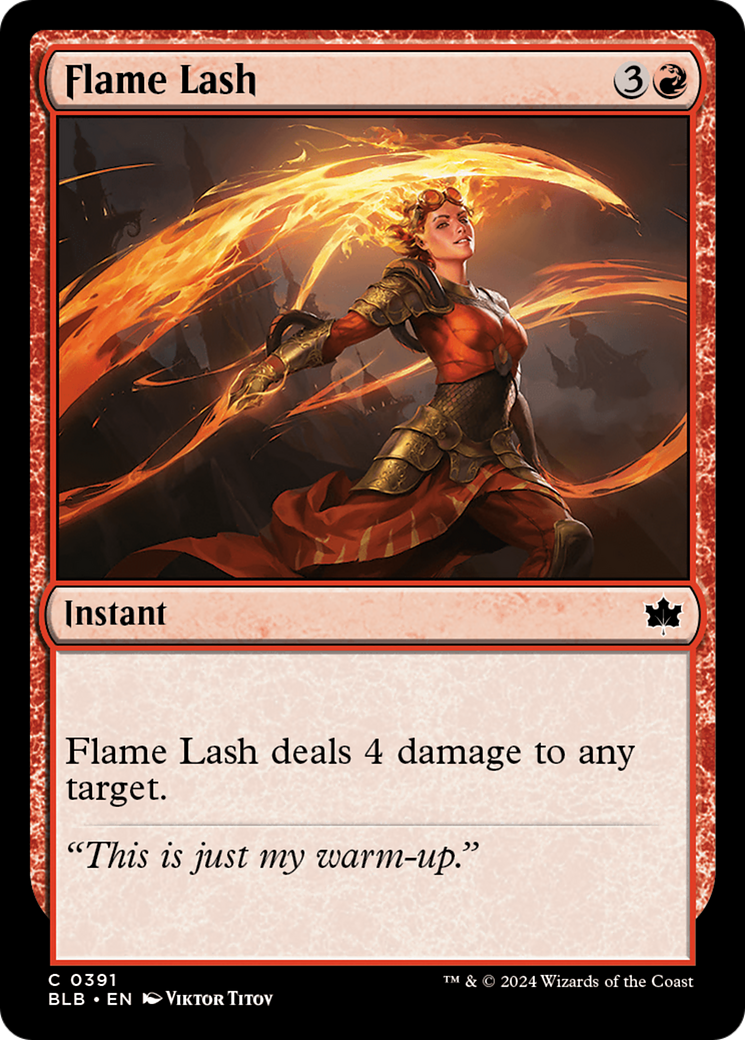 Flame Lash [Bloomburrow] | Black Swamp Games