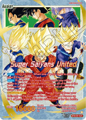 Son Goku, Vegeta, & Trunks // Super Saiyans United (SLR) (BT30-001) [Three Glorious Fighters] | Black Swamp Games