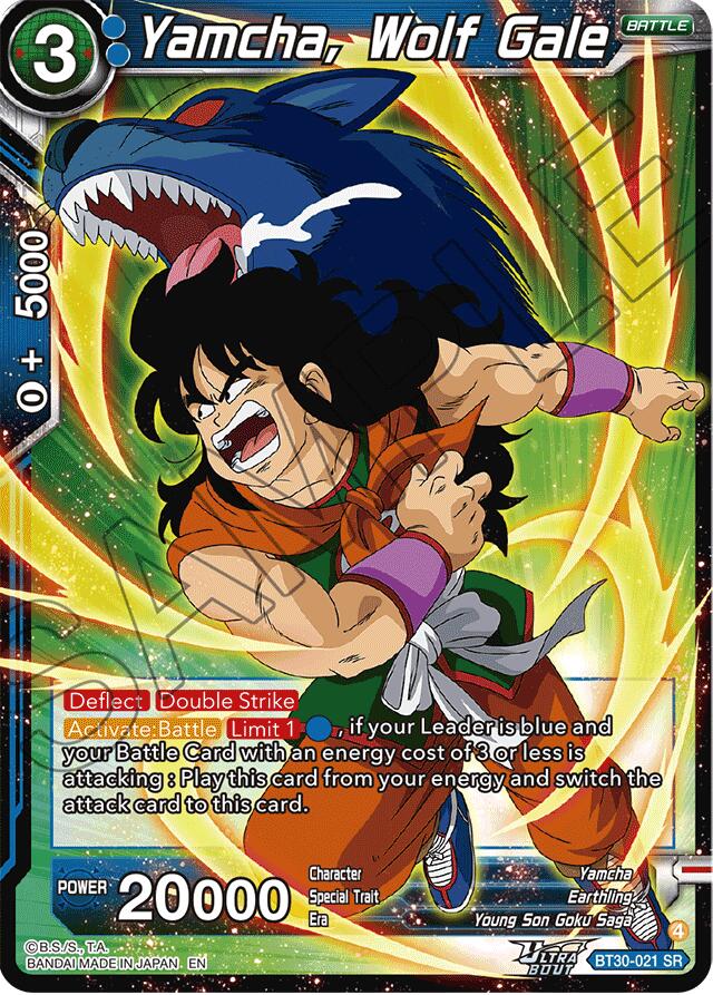 Yamcha, Wolf Gale (BT30-021) [Three Glorious Fighters] | Black Swamp Games