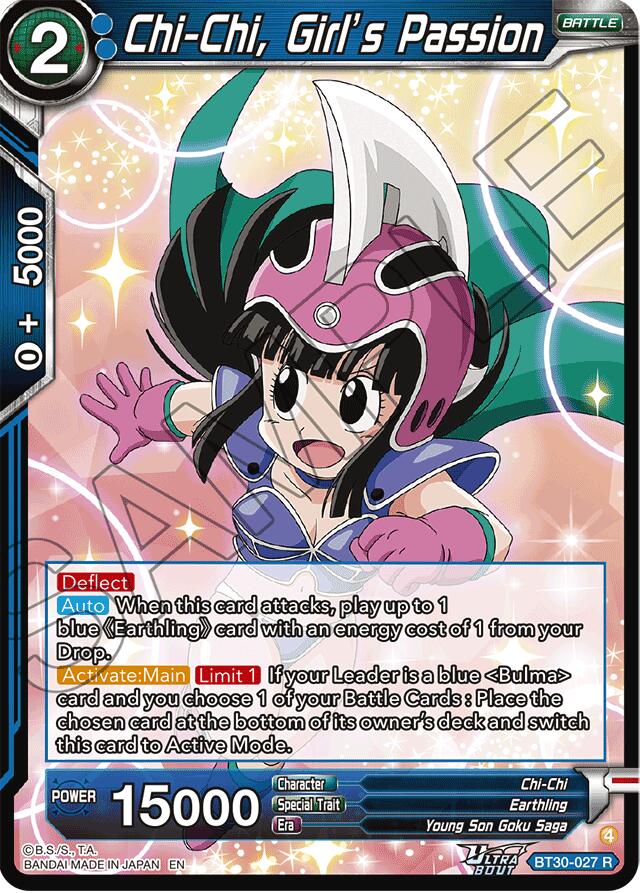 Chi-Chi, Girl's Passion (BT30-027) [Three Glorious Fighters] | Black Swamp Games