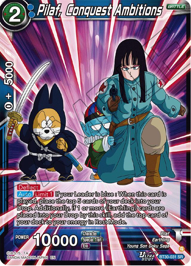 Pilaf, Conquest Ambitions (BT30-031) [Three Glorious Fighters] | Black Swamp Games