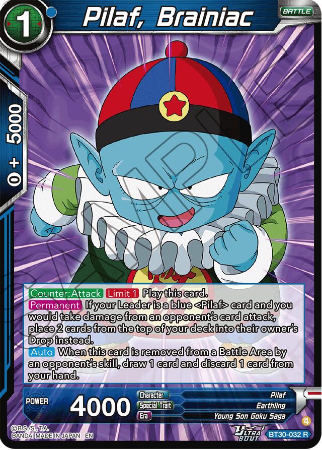 Pilaf, Brainiac (BT30-032) [Three Glorious Fighters] | Black Swamp Games
