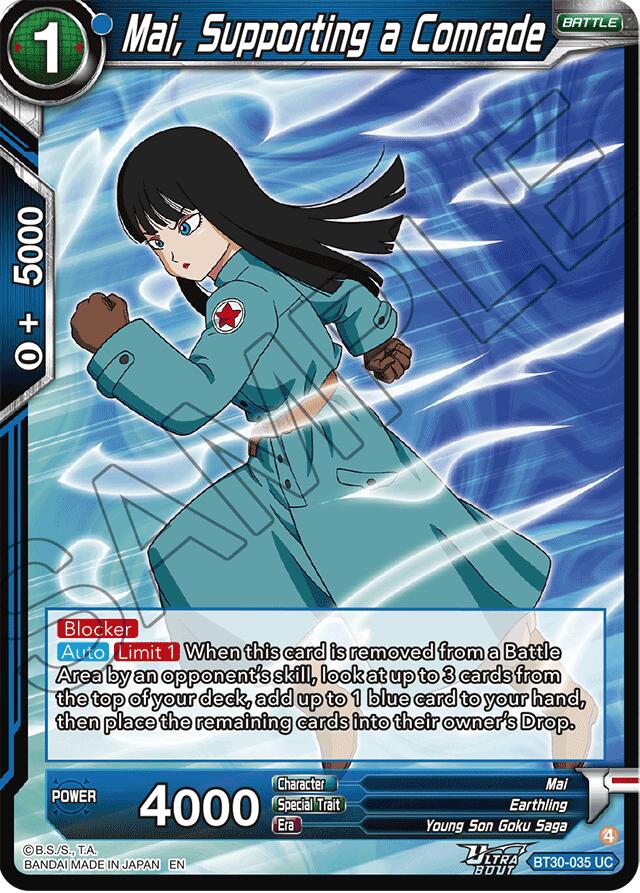 Mai, Supporting a Comrade (BT30-035) [Three Glorious Fighters] | Black Swamp Games