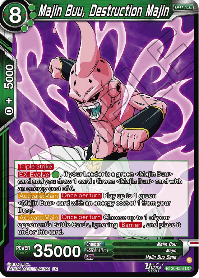 Majin Buu, Destruction Majin (BT30-056) [Three Glorious Fighters] | Black Swamp Games