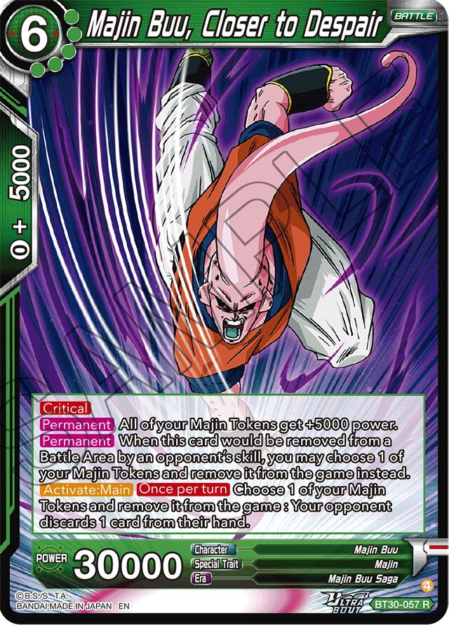 Majin Buu, Closer to Despair (BT30-057) [Three Glorious Fighters] | Black Swamp Games
