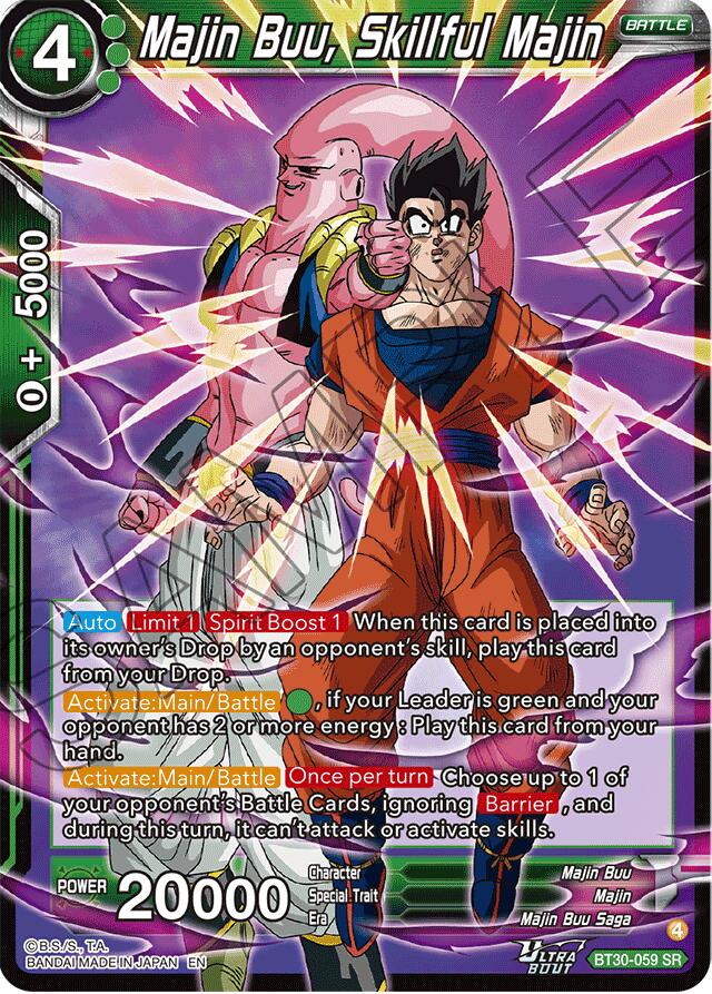 Majin Buu, Skillful Majin (BT30-059) [Three Glorious Fighters] | Black Swamp Games