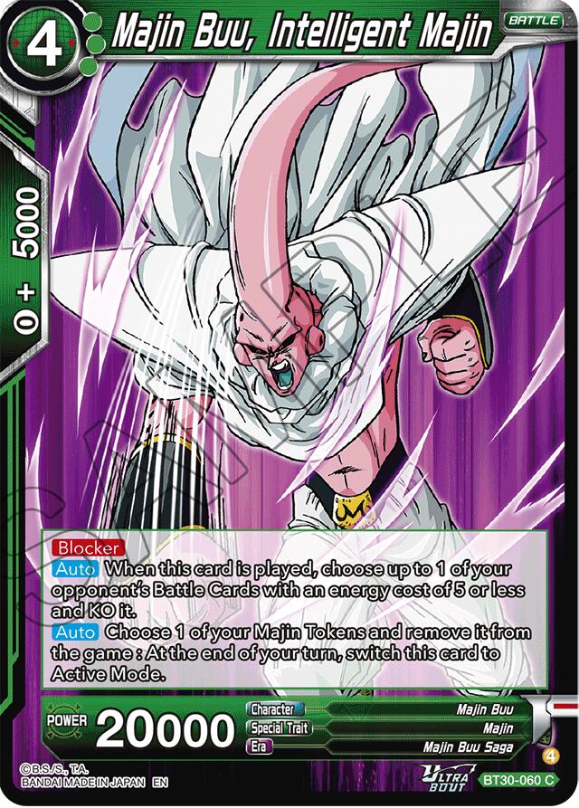 Majin Buu, Intelligent Majin (BT30-060) [Three Glorious Fighters] | Black Swamp Games