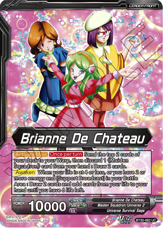 Brianna De Chateau // The 2nd Universe's Witchy Warriors (SLR) (BT30-082) [Three Glorious Fighters] | Black Swamp Games