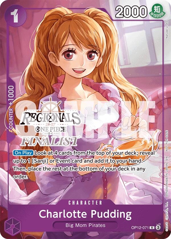 Charlotte Pudding (Regionals Finalist Card Set 26-27) [One Piece Promotion Cards] | Black Swamp Games