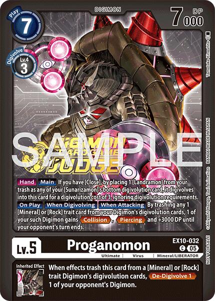 Proganomon [EX10-032] (Judge Pack 9) [Sinister Order] | Black Swamp Games