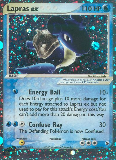 Lapras ex (99/109) [EX: Ruby & Sapphire] | Black Swamp Games