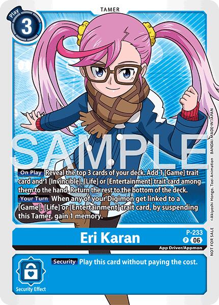 Eri Karan [P-233] (Store Tournament 2026 Vol. 2 Participation Pack) [Promotional Cards] | Black Swamp Games