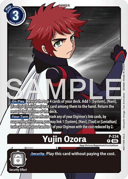 Yujin Ozora [P-234] (Store Tournament 2026 Vol. 2 Participation Pack) [Promotional Cards] | Black Swamp Games