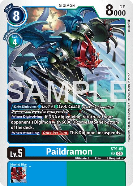 Paildramon [ST9-05] (Reprint) [Advanced Booster Digimon Generation] | Black Swamp Games