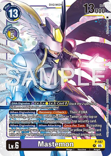 Mastemon [P-187] (Reprint) [Advanced Booster Digimon Generation] | Black Swamp Games
