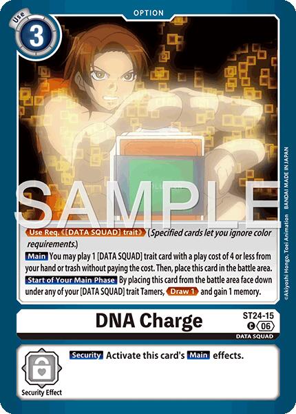 DNA Charge [ST24-15] [Starter Deck: Data Squad] | Black Swamp Games