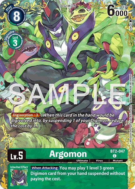 Argomon [BT2-047] - BT2-047 (Alternate Art) [Dual Revolution] | Black Swamp Games