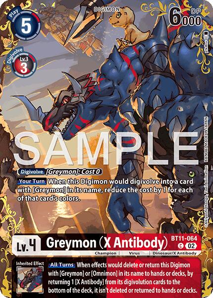 Greymon [BT11-064] (X Antibody) (Alternate Art) [Dual Revolution] | Black Swamp Games