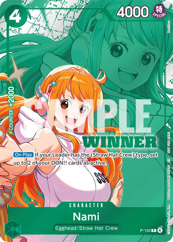 Nami (Winner Pack 2026 Vol. 2) [One Piece Promotion Cards] | Black Swamp Games