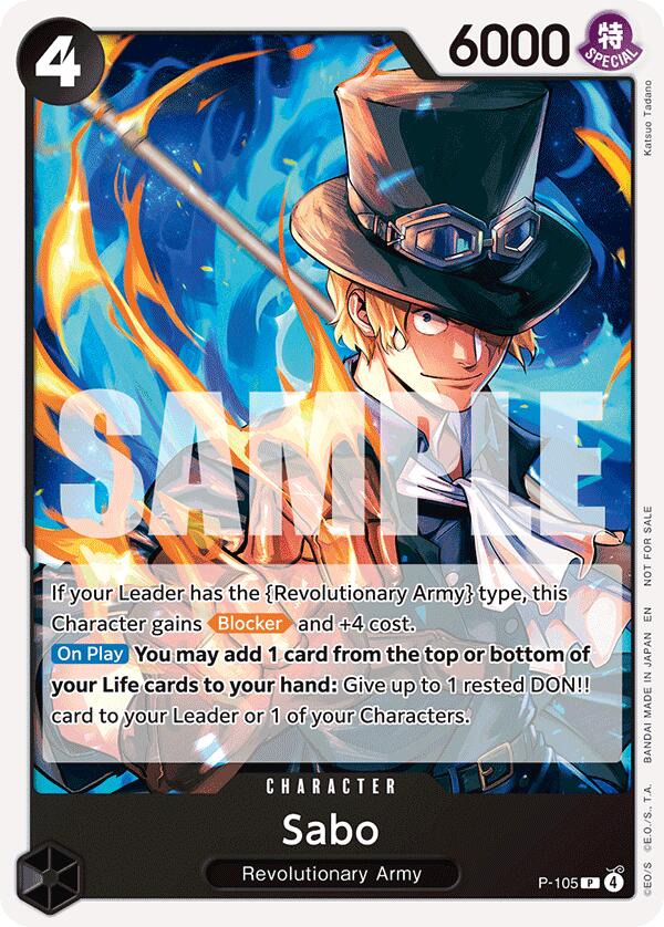 Sabo (Tournament Pack 2026 Vol. 2) [One Piece Promotion Cards] | Black Swamp Games
