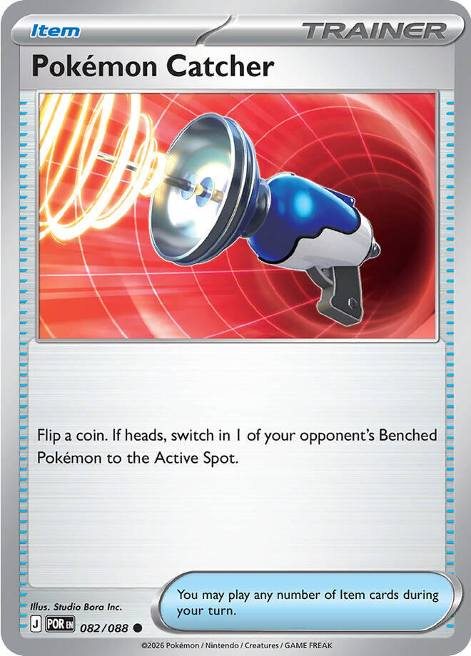 Pokemon Catcher (082/088) [Mega Evolution: Perfect Order] | Black Swamp Games