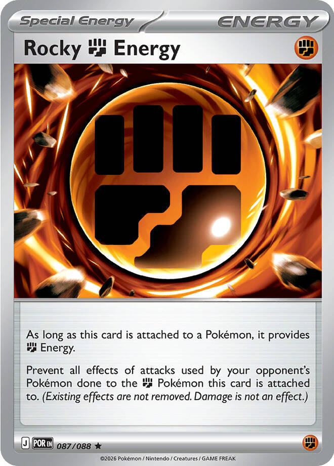 Rocky Fighting Energy (087/088) [Mega Evolution: Perfect Order] | Black Swamp Games