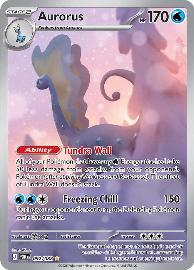 Aurorus (092/088) [Mega Evolution: Perfect Order] | Black Swamp Games
