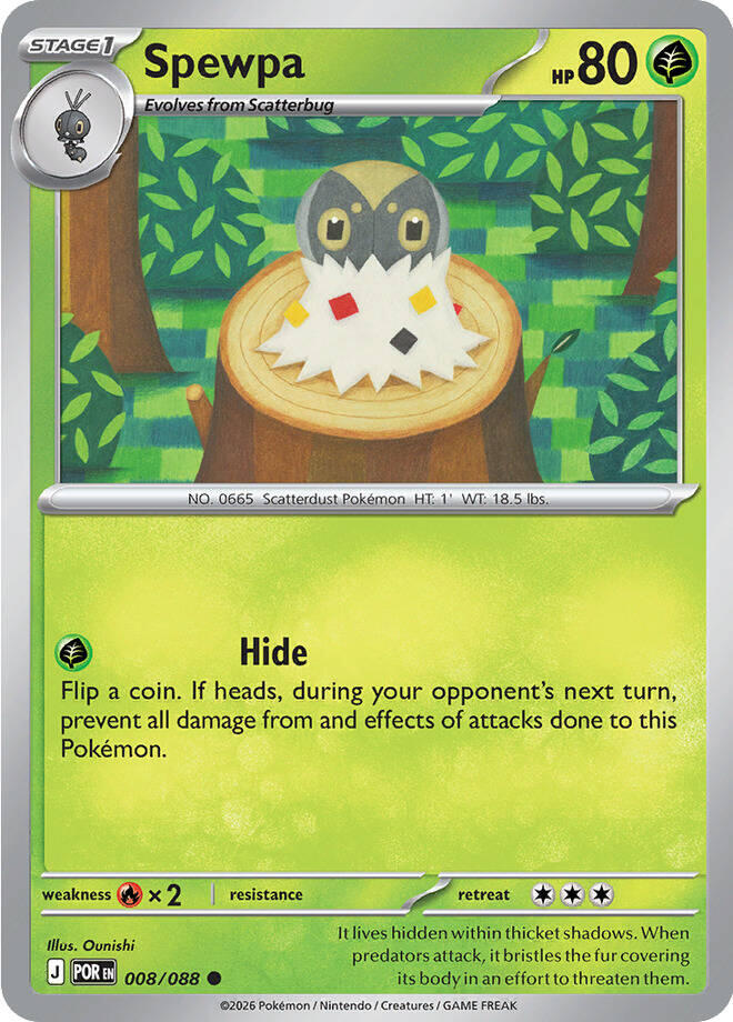 Spewpa (008/088) [Mega Evolution: Perfect Order] | Black Swamp Games