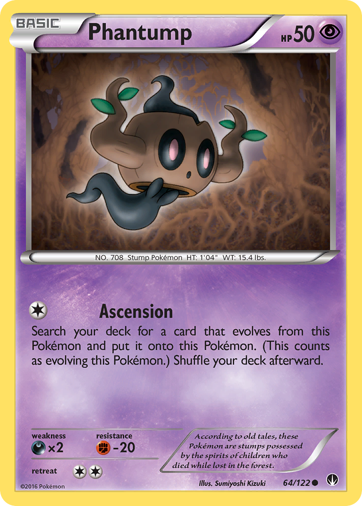 Phantump (64/122) [XY: BREAKpoint] | Black Swamp Games