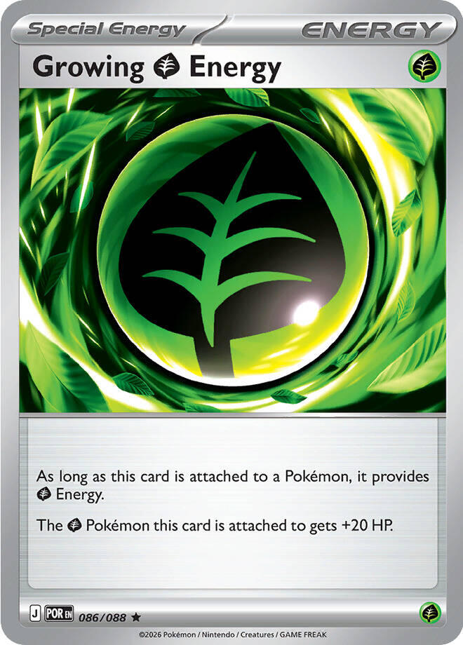 Growing Grass Energy (086/088) [Mega Evolution: Perfect Order] | Black Swamp Games