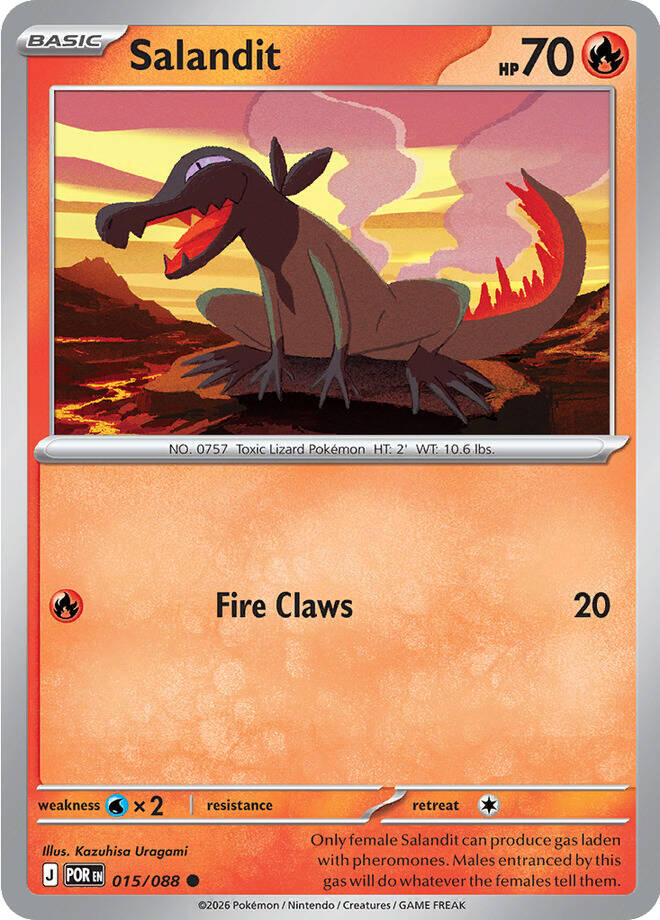 Salandit (015/088) [Mega Evolution: Perfect Order] | Black Swamp Games