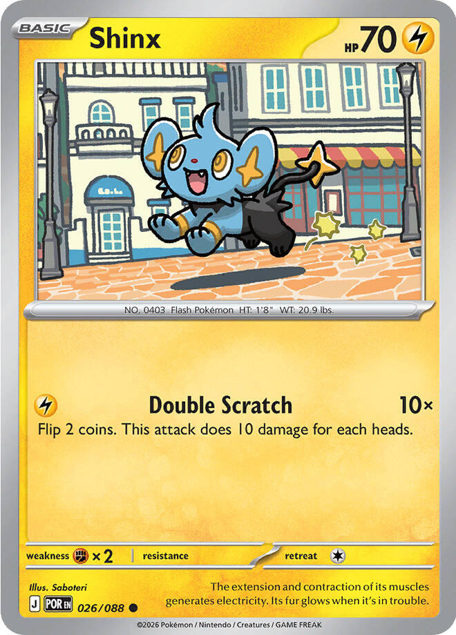 Shinx (026/088) [Mega Evolution: Perfect Order] | Black Swamp Games