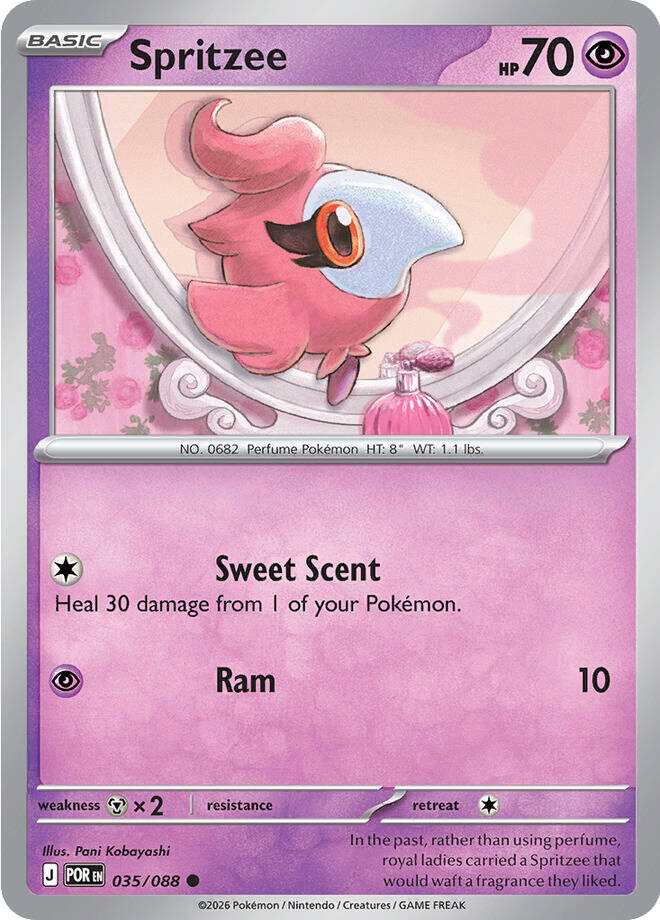 Spritzee (035/088) [Mega Evolution: Perfect Order] | Black Swamp Games