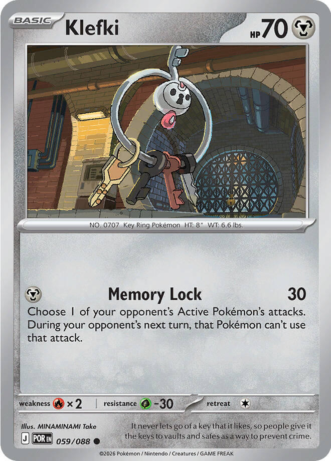 Klefki (059/088) [Mega Evolution: Perfect Order] | Black Swamp Games