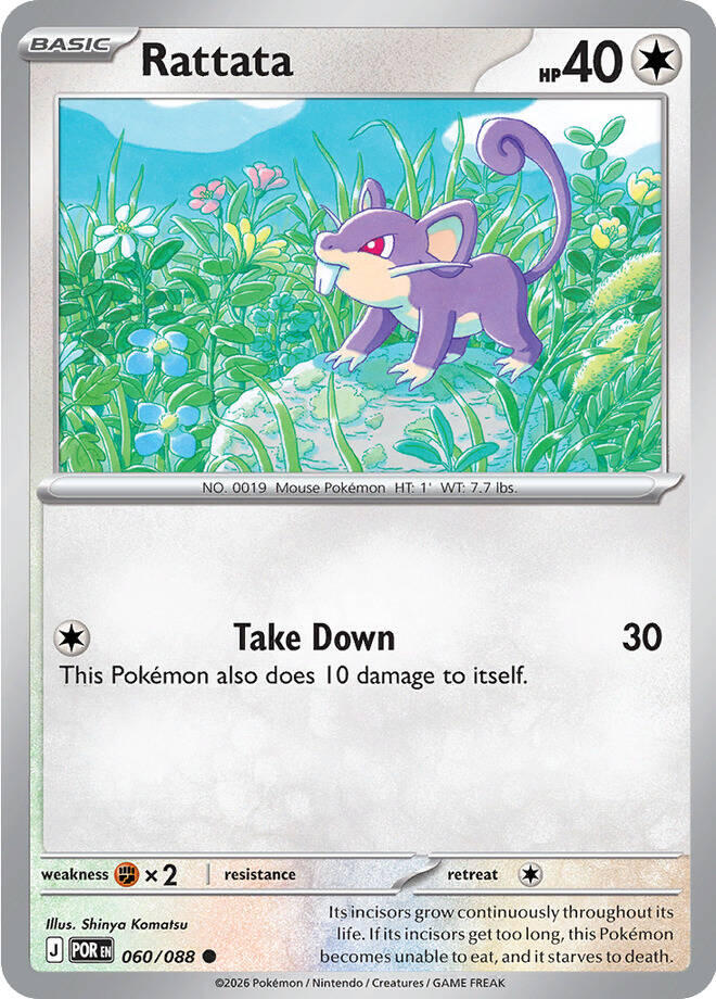Rattata (060/088) [Mega Evolution: Perfect Order] | Black Swamp Games