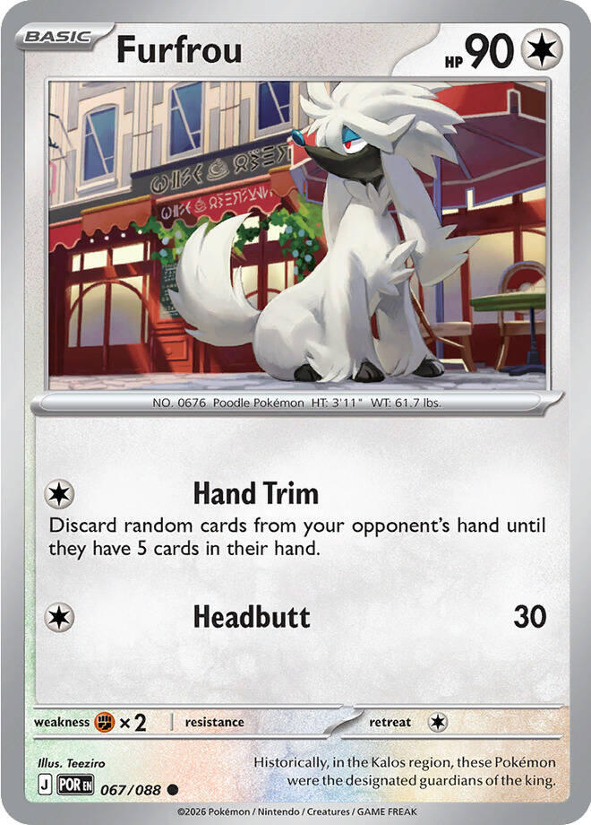 Furfrou (067/088) [Mega Evolution: Perfect Order] | Black Swamp Games