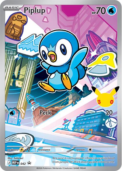 Piplup (042) [Mega Evolution Promo] | Black Swamp Games