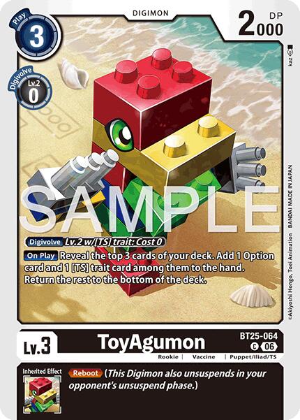 ToyAgumon [BT25-064] [Dual Revolution] | Black Swamp Games