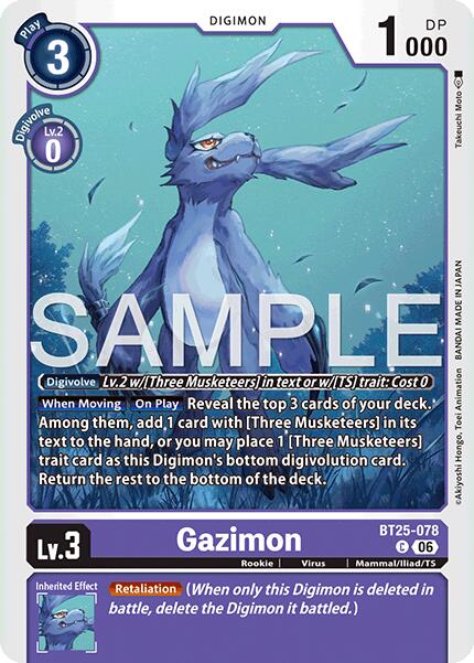 Gazimon [BT25-078] [Dual Revolution] | Black Swamp Games