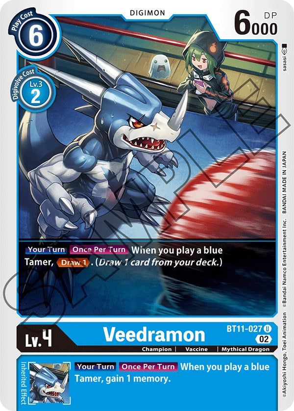 Veedramon [BT11-027] [Dimensional Phase] | Black Swamp Games