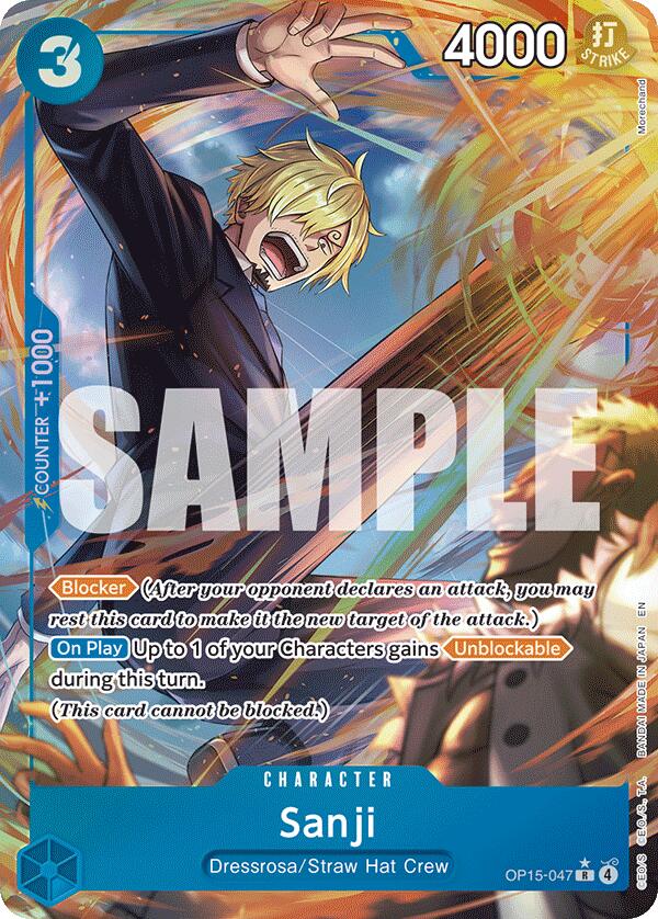 Sanji (Alternate Art) [Adventure on Kami's Island] | Black Swamp Games