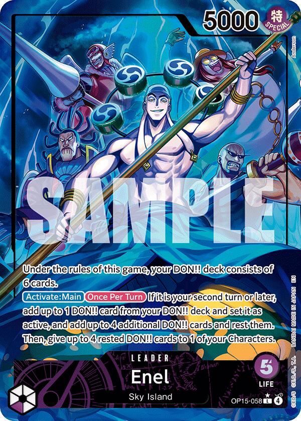 Enel (Alternate Art) [Adventure on Kami's Island] | Black Swamp Games