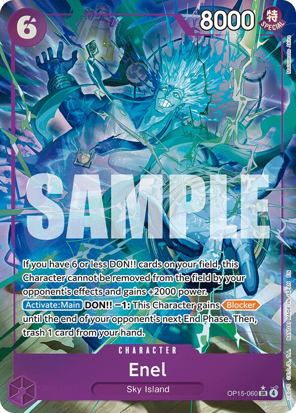 Enel (Alternate Art) [Adventure on Kami's Island] | Black Swamp Games